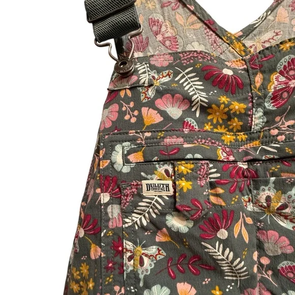 Duluth Women’s Limited Edition Print Overalls - Picture 1 of 6